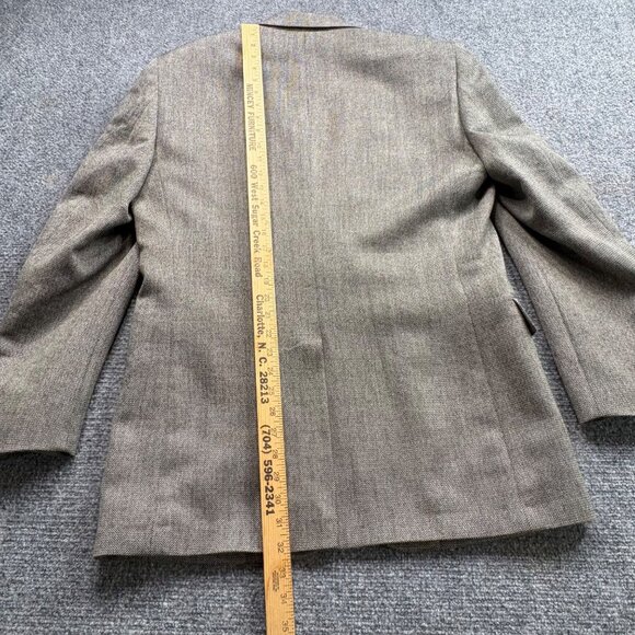 Jos. A. Bank Blazer Mens 40L Wool Beige Tan Two-Button Notch Lapel Business - Picture 11 of 16